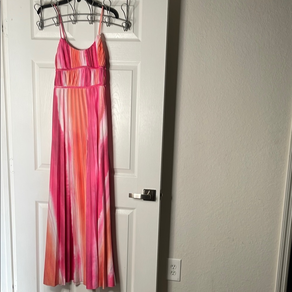 Asos tie dye tank Maxi Dress